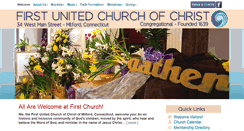 Desktop Screenshot of firstchurchofmilford.org